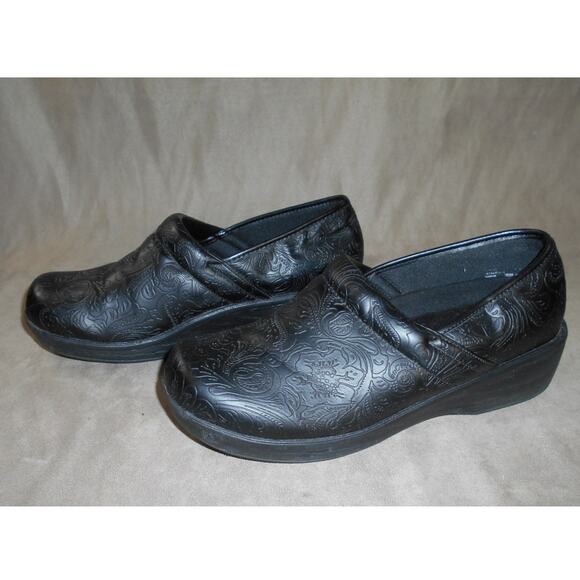 Safe T Step Women's Slip On Clogs Mid Heel Brown Slip Resistant 11 - Picture 5 of 12